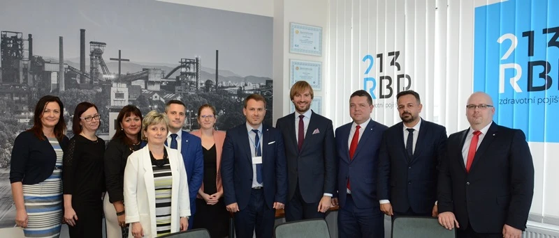 Ministr zdravotnictví Adam Vojtěch navštívil zdravotní pojišťovnu RBP