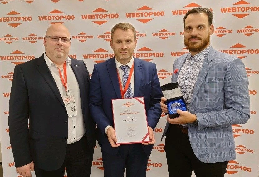 Ocenění v soutěži WebTop100