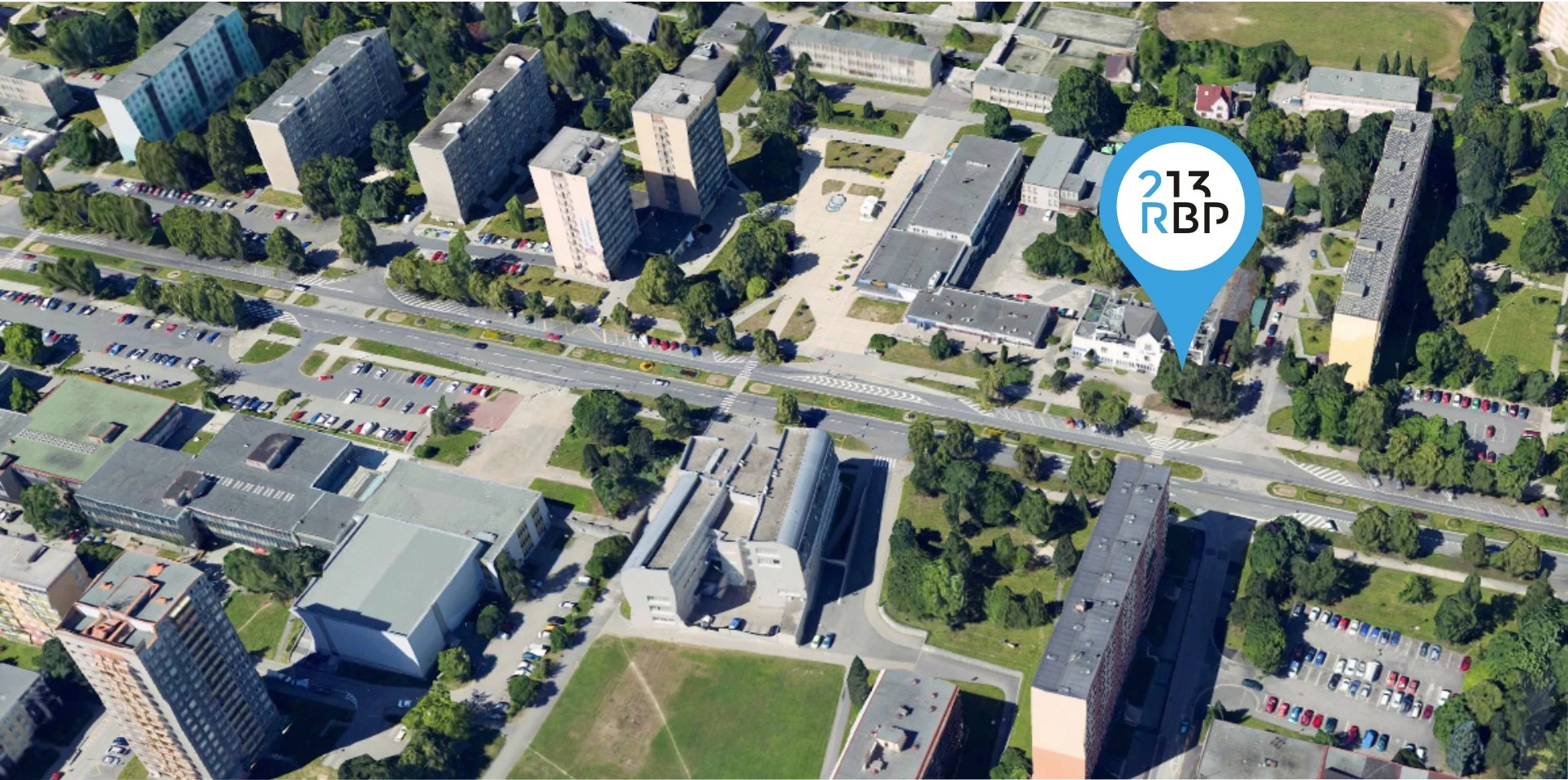 lokace pobočky v Havířově