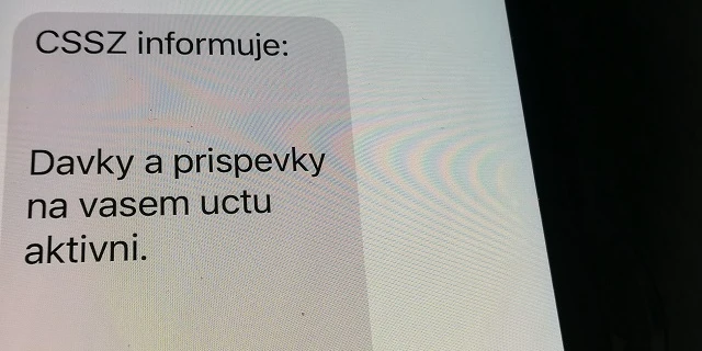 POZOR na podvodné SMS!